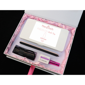 Hanyinails-suministro profesional de fábrica, Etiqueta Privada, corta, ovalada, transparente, gel suave de lujo, kit de puntas de <span class=keywords><strong>uñas</strong></span> <span class=keywords><strong>gelly</strong></span> - Product Image 1