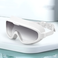 Lunettes de natation pour adultes, étanches, anti-buée, protection UV, verres en verre trempé pour hommes et femmes avec correction de la myopie