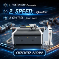 Kartonnen doos snijmachine golfkarton snijder digitale snij CNC plotter oscillerend mes vlakbed automatische verpakking