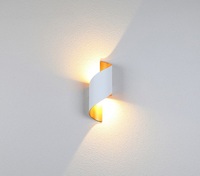 Applique murale LED étanche 12W en forme de S pour extérieur IP65, moderne, pour restaurant, couloir d'hôtel