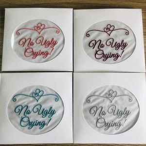 Pañuelo de algodón de bambú de alta calidad, bordado suave, personalizado, con borde de encaje, <span class=keywords><strong>para</strong></span> novio de boda - Product Image 6