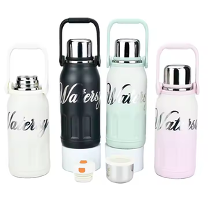 Watersy 18/8 Stainless Steel Insulated Double Wall Vacuum Tumbler Large Capacity with Custom Logo and Strap New Product - Product Image 6
