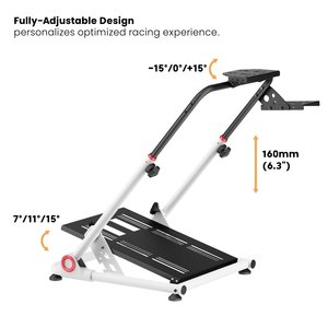 Support de Volant pour Simulateur de Course Pliable LRS10-BS02, Compatible Logitech G29 PS5, Cadre de Cockpit de Jeu - Product Image 3