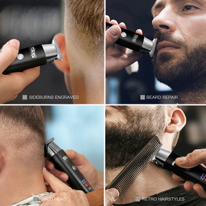 Cortadora de Cabello Eléctrica DSP con Pantalla Digital y Carga Tipo C para Uso en Salón y en Casa - Product Image 1