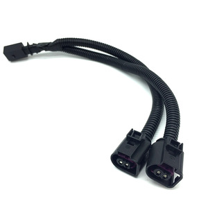 Automobile Wiring Harness 300 Mm PVC Insulation Copper Core Connector <b>Adapter</b> For Car Audio Horn <b>Plug</b> - Product Image 1