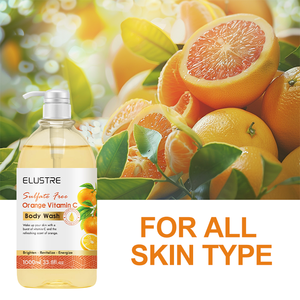 Gel de ducha iluminador antioxidante con vitamina C para piel naranja OEM para un Limpiador diario refrescante - Product Image 2