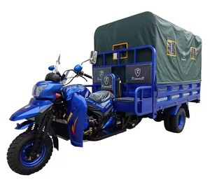 <span class=keywords><strong>250cc</strong></span> motorisé Open Cargo Tricycle essence trois roues moto pour cabine cargo motorisé tricycle avec tente arrière - Product Image 1