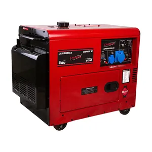 High quality 6kw 6kva generator electric portable