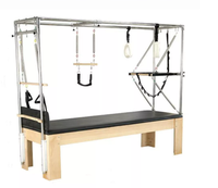 Ensemble de Pilates Cadillac en bois de chêne MJD CC22 5 pièces, accessoires pour Reformer et Wunda Chair, réglable, durable, boîte en bois