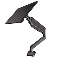 Swelix M1b Beweging Verstelbare Gaming Dual Laptop Lcd Dubbele Gasveer 17-35 Inch Monitor Armen Mount Standaards