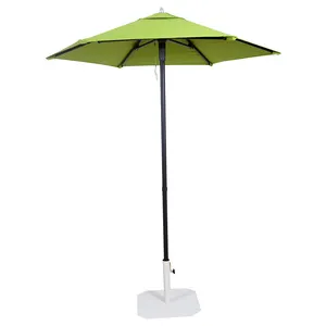 MIA Strand runder Regenschirm 1,8 m Außenbereich Garten Terrasse Sonnenschirm Regenschirm