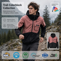 2024 vente en gros populaire vêtements hommes veste vêtements de plein air à capuche manteau léger mince Parka fermeture éclair hommes mode imprimé veste