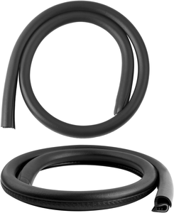 Autotür-Wetterschutzgummi Gummi-Kantenschutz zur Geräuschreduzierung, Staubdichter Einsteckbarer Gummi-Dichtungsstreifen für Autotüren - Product Image 1