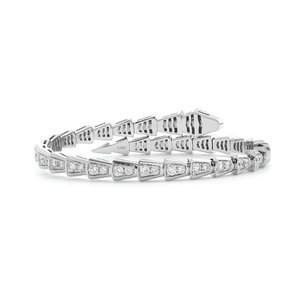 Pulsera de Cadena con Diamantes de Lujo para Mujer, Hecha a Mano en Plata de Ley 925, Joyería Fina Brillante, Regalo de Aniversario o Boda - Product Image 1