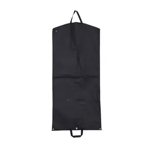 Quality brand custom black non-woven suit bag clothing bag dance dress set dust cover