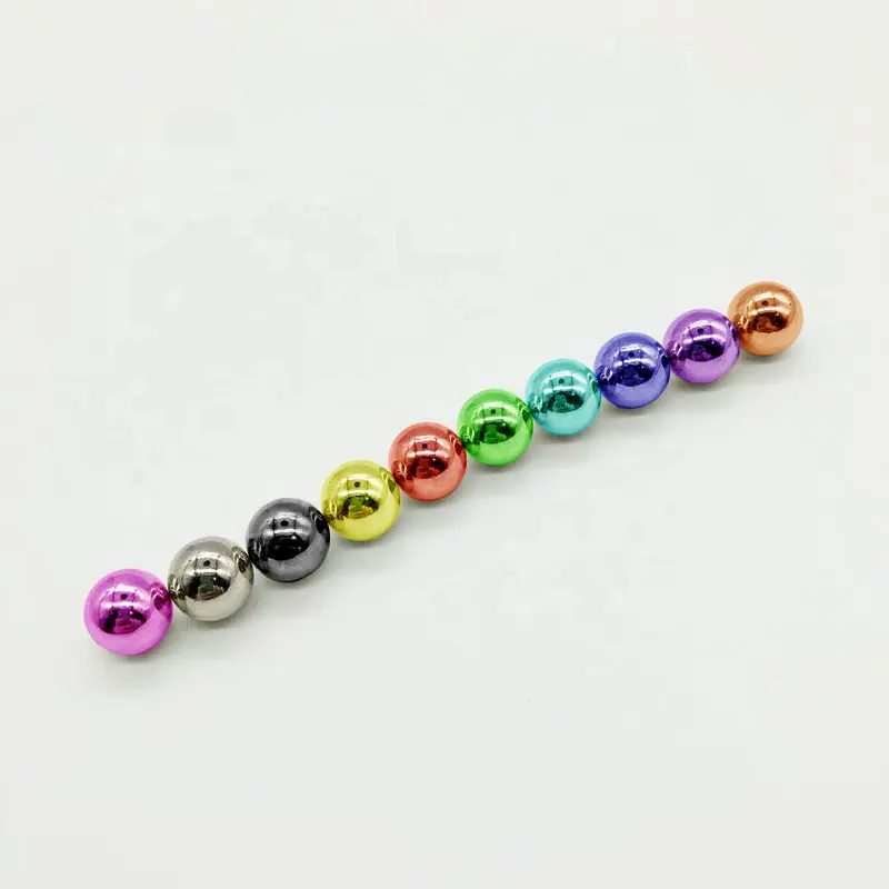 30 Years Factory Wholesale Neodymium Magnet Sphere Bucky Rainbow Magnetic Balls in stock