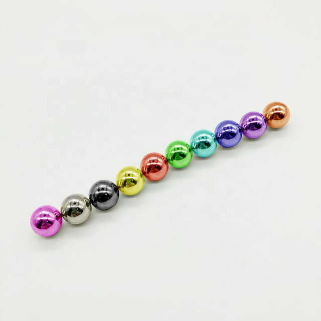 30 Years Factory Wholesale Neodymium Magnet Sphere Bucky Rainbow Magnetic Balls in Stock