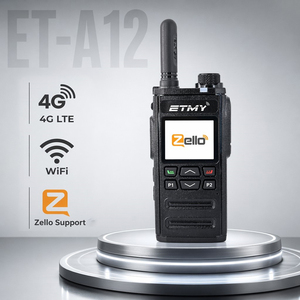 Radio PoC Android 4G LTE ET-A12 de Largo Alcance con Wifi, Walkie Talkie, Plataforma PTT Global Real, Zello, Tarjeta SIM, Radio de Red Pública - Product Image 1