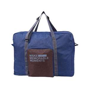 Bagage à main personnalisé avec fermeture éclair Sacs fourre-tout pour les voyages en plein air Sacoche Chariot de rangement pliable Sacs de <span class=keywords><strong>voyage</strong></span> Valises De <span class=keywords><strong>Voyage</strong></span> - Product Image 3