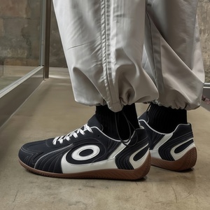 Chaussures décontractées de luxe pour hommes, baskets tendance en maille confortables à lacets, respirantes, toutes saisons, rehaussantes - Product Image 5
