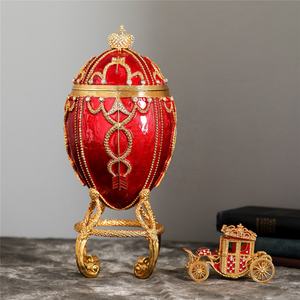 Nouveaux produits QIFU Grand <span class=keywords><strong>œuf</strong></span> <span class=keywords><strong>Fabergé</strong></span> pour la décoration <span class=keywords><strong>de</strong></span> la maison - Product Image 4