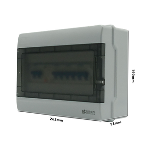 <span class=keywords><strong>IP65</strong></span>防水プラスチック配電ボックス、ウォールマウント、3-24ウェイ、屋内 & 屋外での使用 - Product Image 1