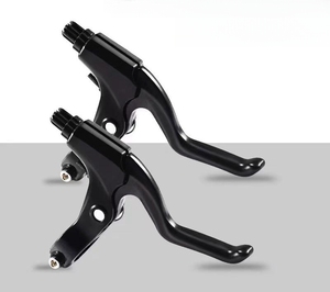 Poignée de <span class=keywords><strong>frein</strong></span> réglable en alliage d'aluminium pour <span class=keywords><strong>BMX</strong></span> et vélos pour enfants Équipement accessoire pliant pour les cyclistes de montagne - Product Image 5