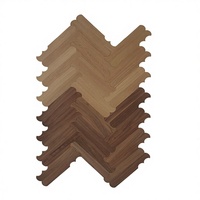 Plancher en bois mosaïque au design moderne, puzzle géométrique 3D, plancher en bois massif, produits de revêtement de sol en bois géométrique