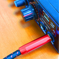 Câble de guitare, câble d'ampli pour instrument électrique, basse |   Prise jack 6,35 mm, conception durable, utilisation sur scène et en studio à domicile, cordon blindé à faible bruit