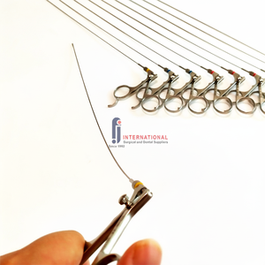 Instrumental Médico de Urología, Pinzas Flexibles para Cistoscopia y Uretroscopia de 5fr, 6fr, 7fr, Acero Inoxidable, 340mm/370mm/410mm/580mm, Juego de Instrumentos con Certificación CE - Product Image 1