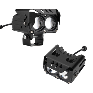 Đèn pha mini LED hai màu trắng vàng bán buôn nhà máy, đèn sương mù cho phụ tùng xe máy - Product Image 2