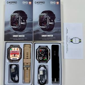 Reloj Inteligente Económico Resistente al Agua IP68 KT71, Correa de Silicona, Pantalla de 2.19 Pulgadas, Aplicación Dafitte, Llamadas Telefónicas, Frecuencia Cardíaca, Sueño, <span class=keywords><strong>Pasos</strong></span> - Product Image 3