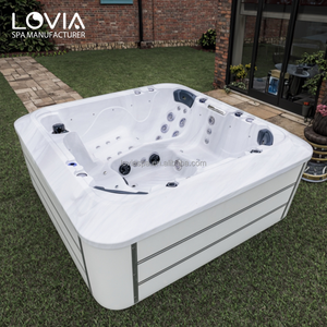 Acrylic <span class=keywords><strong>Spa</strong></span> ngoài trời thông minh Whirlpool 6 người balboa hệ thống Massage <span class=keywords><strong>spa</strong></span> mùa xuân massage bồn tắm - Product Image 1