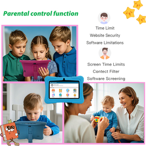 Meilleure vente <span class=keywords><strong>7</strong></span> pouces IWAWA enfants tablette PC Quad Core 1024x600 résolution fonction d'apprentissage parfait Noël Black friday cadeau - Product Image 3