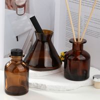 Offre Spéciale – Bouteille en Verre Transparent Vide de 120ml, 150ml, 200ml avec Bouchon à Vis et Sérigraphie pour Décoration Intérieure et Relaxation