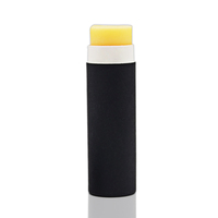 Tube en papier kraft biodégradable blanc de 1 oz pour cosmétiques, gloss à lèvres, déodorant, conteneur en carton blanc, tube en papier à poussoir