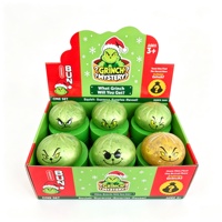 Yeni Çılgın Eğlenceli Grinch Gizemli Noel Mantıları Yumuşak Kutu Sıkmalı Stres Çarkı Grinch Oyuncak Çocuklar İçin Anksiyete Giderici Hediye