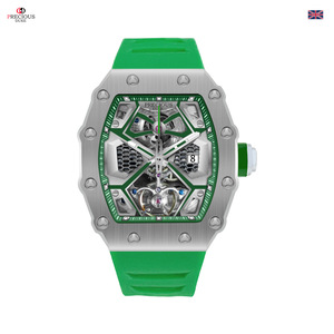 Montre pour homme Rich Time de forme tonneau, vente en gros d'usine, montre automatique pour homme, bracelets de montre pour homme, montre de luxe pour homme - Product Image 3