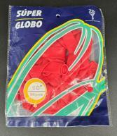 ลูกโป่งลาเท็กซ์ Vilx Super Globo ขนาด 30x50 ซม. สีแดง สำหรับตกแต่งงานปาร์ตี้ อุปกรณ์จัดงานวันเกิดเด็ก - Product Image 3
