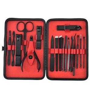Wellflyer ชุดแต่งเล็บสแตนเลส18ชิ้นสำหรับผู้ชายขายส่ง - Product Image 2