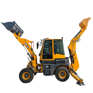 Backhoe China Loader TL45-16 Graafmachine 58kw Motor Backhoe Loader Bouwapparatuur - Product Image 4