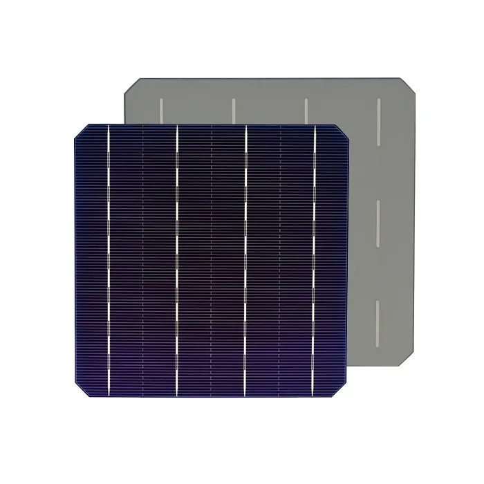 Nuevo producto de alta eficiencia PERC mono solar pv celda 6*6 célula solar 5BB panel solar células 5,4 w