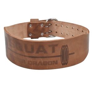 POWER DRAGON Cinturón de gimnasio de alta calidad Se puede personalizar Entrenamiento físico El soporte de la espalda Levantamiento de pesas de cuero - Product Image 1