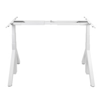 Cadre de bureau électrique réglable en hauteur à double moteur, bureau debout exécutif, table d'ordinateur