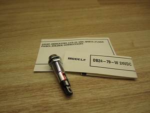 PLC <strong>Maruyasu</strong> Dengyo DB24-79-W LED Indicating Light Warranty Product - Product Image 1