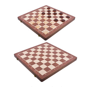 15 inch <span class=keywords><strong>2</strong></span> trong <span class=keywords><strong>1</strong></span> từ có thể gập lại bằng gỗ cờ vua và cờ Hội Đồng Quản trị trò chơi thiết lập với <span class=keywords><strong>2</strong></span> thêm nữ hoàng - Product Image 3