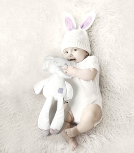 Bambola sveglia Del Coniglio Molle Del Bambino Giocattoli di Peluche Per I Bambini Coniglio A Pelo Compagno & Farcito Peluche Giocattoli Del Bambino Animale Per I Bambini - Product Image 6