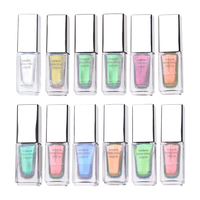 Liquide chromé professionnel 5ml, effet miroir métallique magique, poudre à ongles, liquide chromé magique