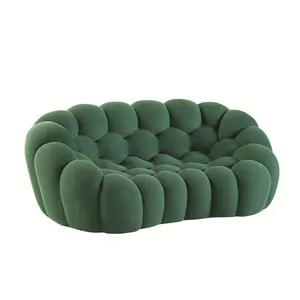 Stof Gestoffeerde Moderne Bobois Bubble 2 Sofa Couch Te Koop Voor Club