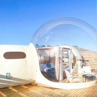 Maison gonflable de luxe de tente de bulle et tente transparente de dôme pour des événements et des mariages